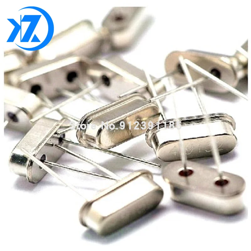 10pcs HC-49S quartz crystal DIP-2 9.84375M 10MHZ 11.0592M 11.2896MHZ 12MHZ 12.288MHZ 13MHZ 14.318MHZ 14.7456MHZ 16MHZ 32.768M