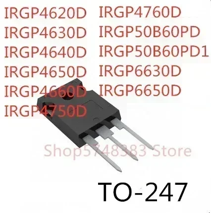 

10PCS IRGP4620D IRGP4630D IRGP4640D IRGP4650D IRGP4660D IRGP4750D IRGP4760D IRGP50B60PD IRGP50B60PD1 IRGP6630D IRGP6650D TO-247