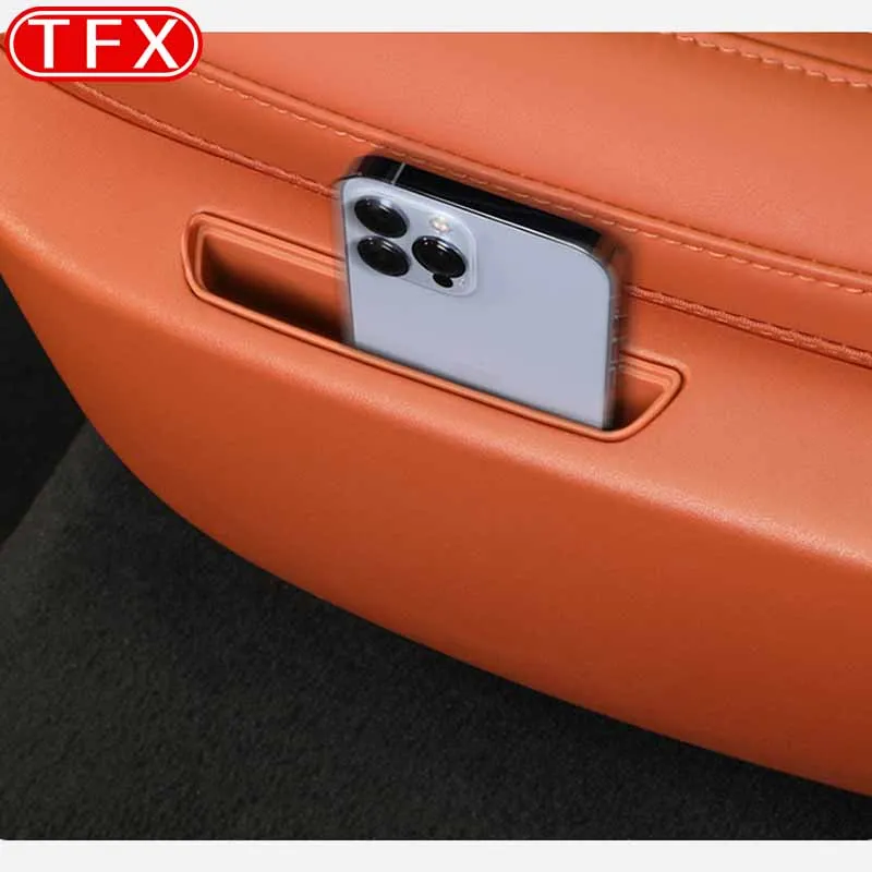 

For Lixiang L8 L9 2022-2024 Car Styling 2nd Row Seat Cell Phone Slot Storage Mat Organizer Interior Modification Accessories