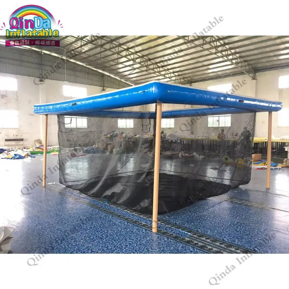 

2019 Popular Inflatable Water Floating Pool 5x4x3m Inflatable Jellyfish Pool For Yacht