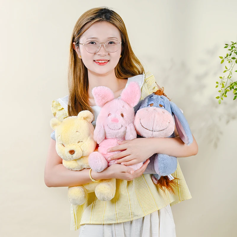 

Original Plush Toy Eeyore Piglet Winnie Doll Collectable Catoon Anime Winnie Eeyore Piglet Stuff Toy Figure Pendant Kids Gift