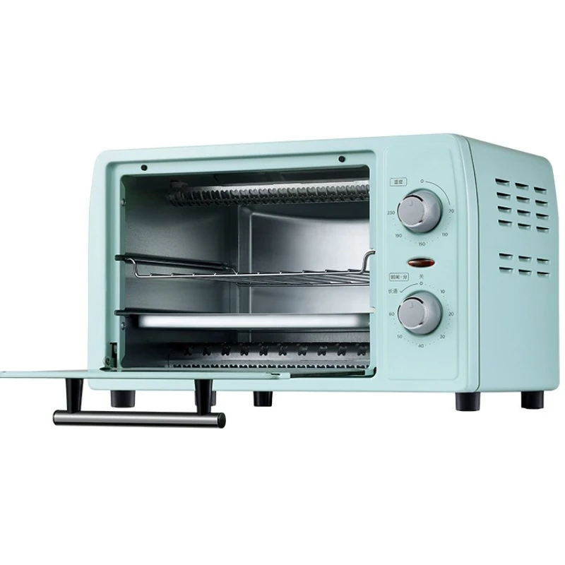 Mini horno eléctrico para el hogar, dispositivo Vertical para hornear pasteles, patatas dulces, 12L de capacidad, novedad
