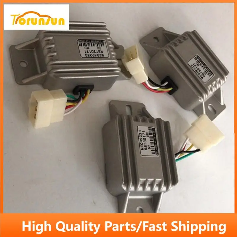 Regulator Relay ME049233 for Mitsubishi 6D15 6D15T Engine Hyundai R95W3 R95W-3 Wheel Excavator