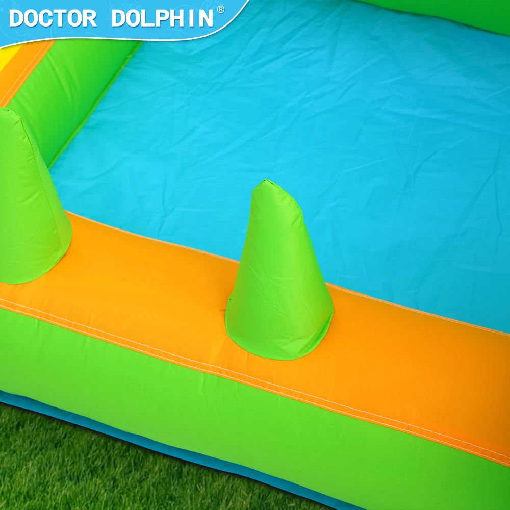 Durable and Safe Inflatable Bounce House with Mesh Walls, Ideal for Backyard Adventures and Community Events