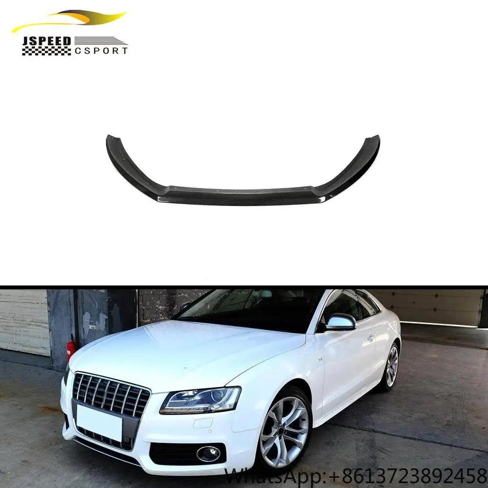 

Carbon Fiber Front Bumper Lip for Audi A5-Sline S5 8T 2D 2009-2010