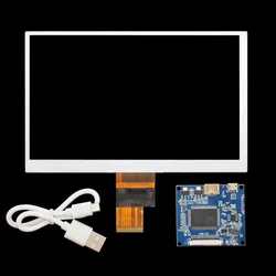 7 zoll EJ070NA-01J HJ070NA-13A LCD Display Bildschirm Fahrer Control Board Mini HDMI-Kompatibel Für Raspberry Pi Banana Pi PC monitor