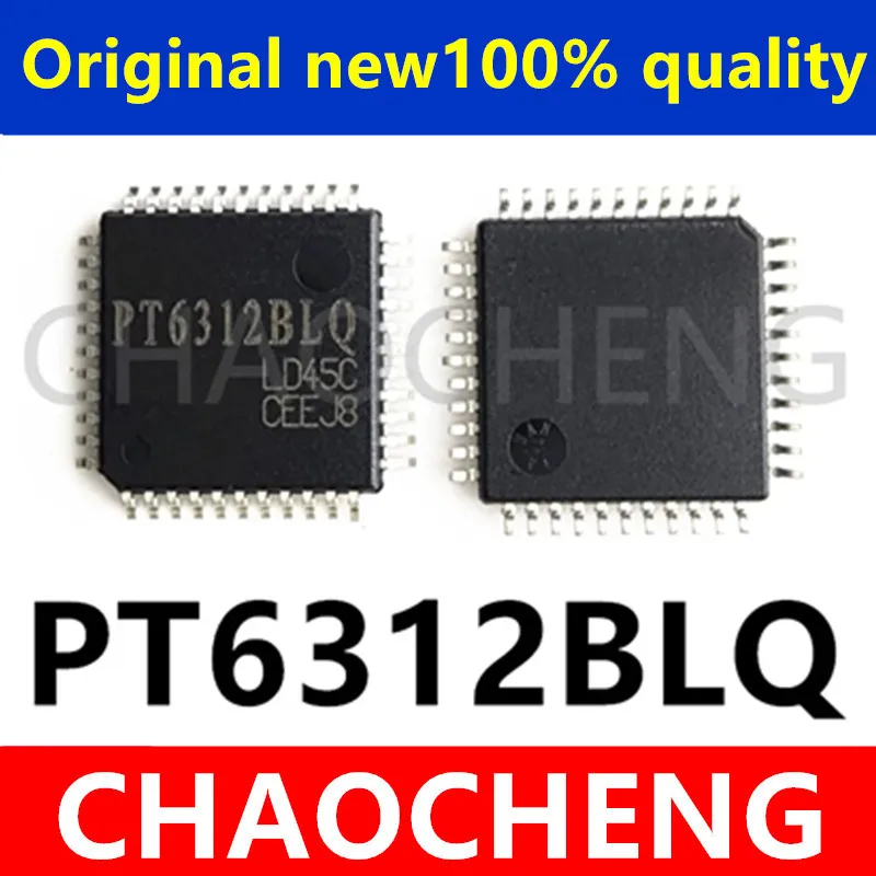(5pcs)100% New PT6312BLQ PT6312B PT6312 TQFP44 Chipset