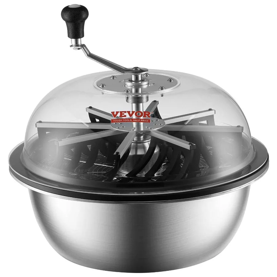 

Leaf Bowl Trimmer 19'' Trimmer Bowl Manual Bud Trimmer with StainlessSteel Blades for Twisted Spin Cut Clear Visibility Dome F
