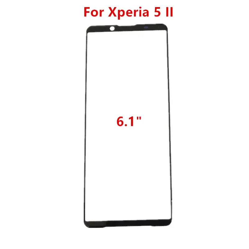 Xperia1 Outer Screen For Sony Xperia Pro i 1 iii 5 ii 10 Plus Front Touch Panel LCD Display Glass Cover Repair Replace Parts