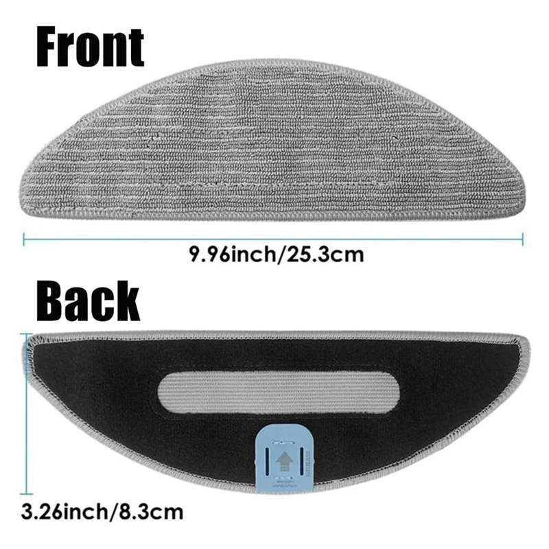 Lado principal Escova Filtro Mop, Substituição do Saco de Pó, Compatível para Irobot Roomba Combo I5, I5 Plus, J5, J5 Plus