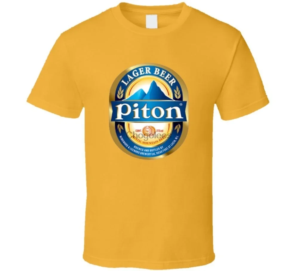 Camiseta de St Lucia Piton Beer Caribbean Drink Drinking