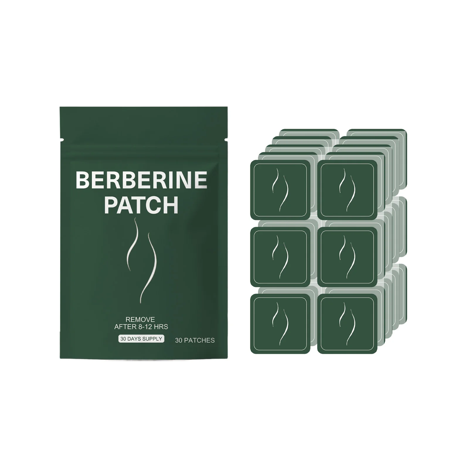 Berberine Body Patch Auxiliary Patches Promote Internal Balance Wellness Energy Support Body Care Stickers For Daily Management