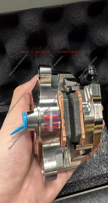 Modified Crab Style Brake Caliper Maverick 9 7075 Aluminum CNC Machined Motorcycle Brake Replacement Part