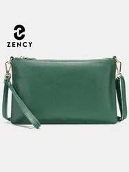 Borsa a tracolla da donna Zency Borsa a mano in vera pelle morbida Borsa a tracolla da donna di grande capacità con pochette portamonete