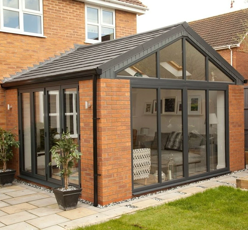 

Accordion Door Water Proof Exterior Folding Doors Thermal Break Aluminum Double-layer Glass Bi-Folding Door with High Quality