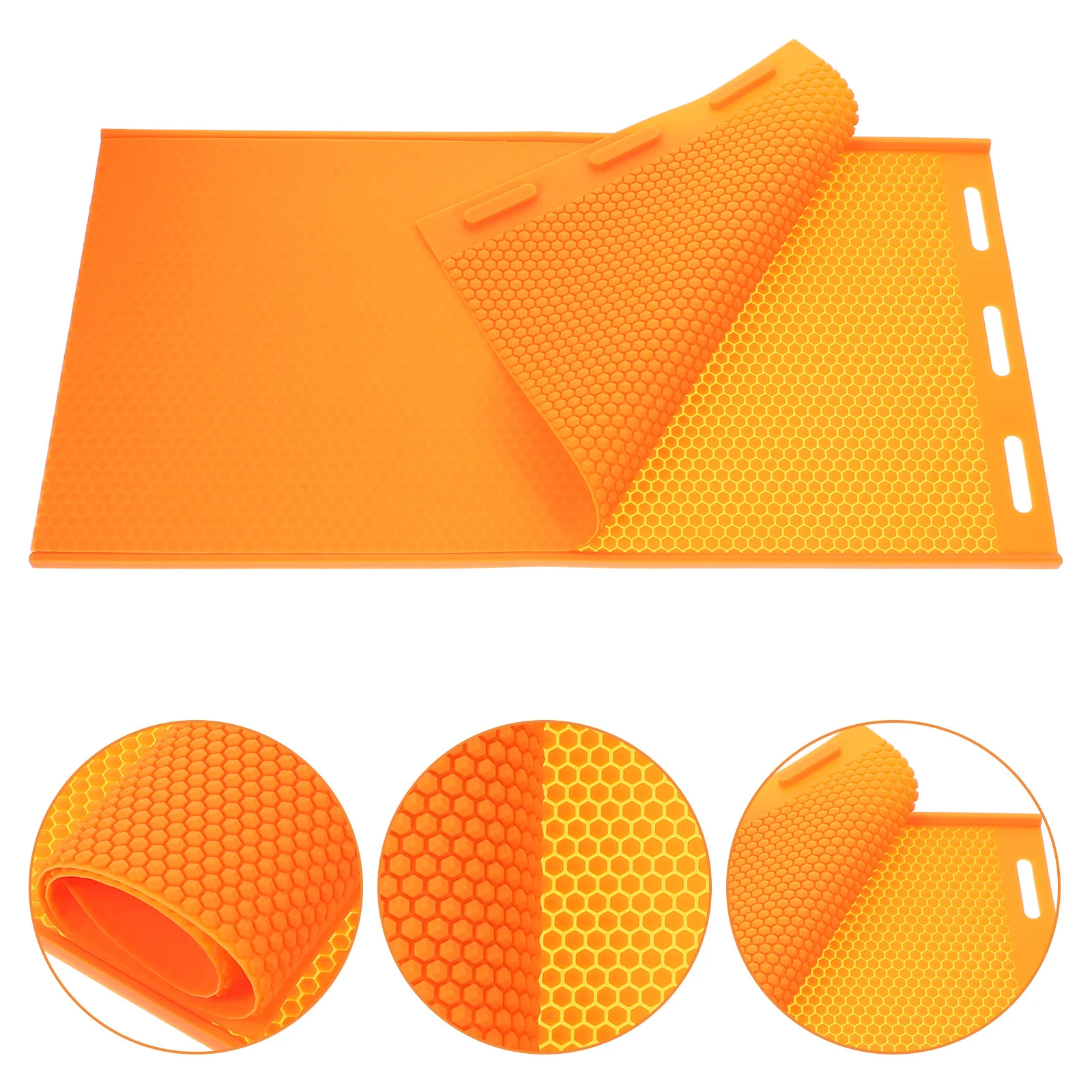 Honeycomb Mold Candles DIY Beeswax Press Embosser Panel Making Silica Gel Tool Flexibility Equipment