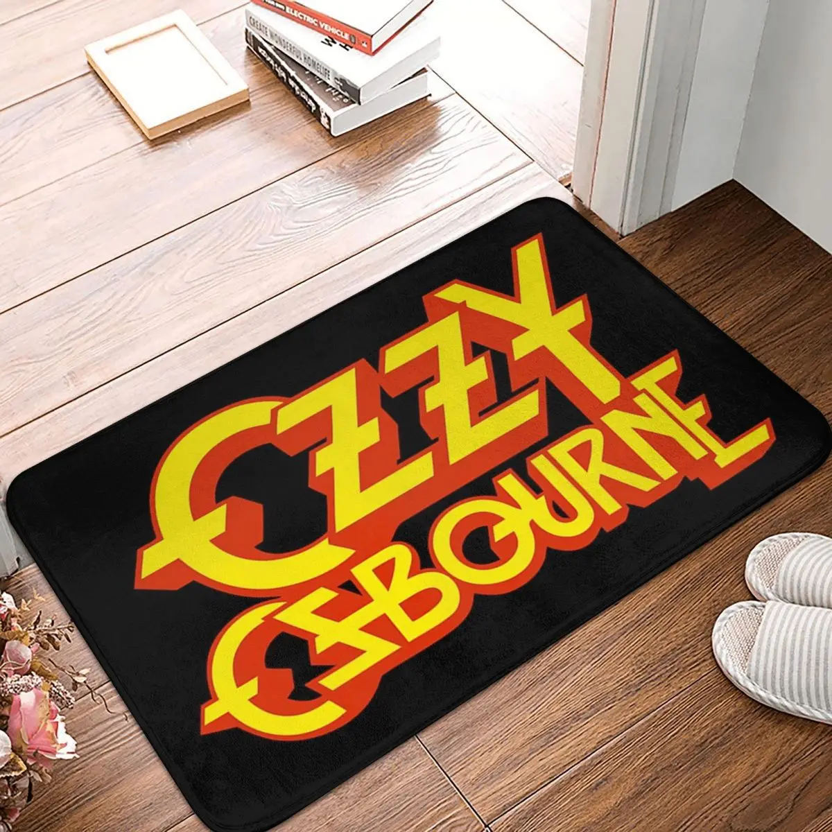 Ozzy Osbourne Merch Prince Of Darkness Non-slip Doormat Floor Mat Antiwear Carpet Rug for Entrance Home Bedroom Footpad Mats