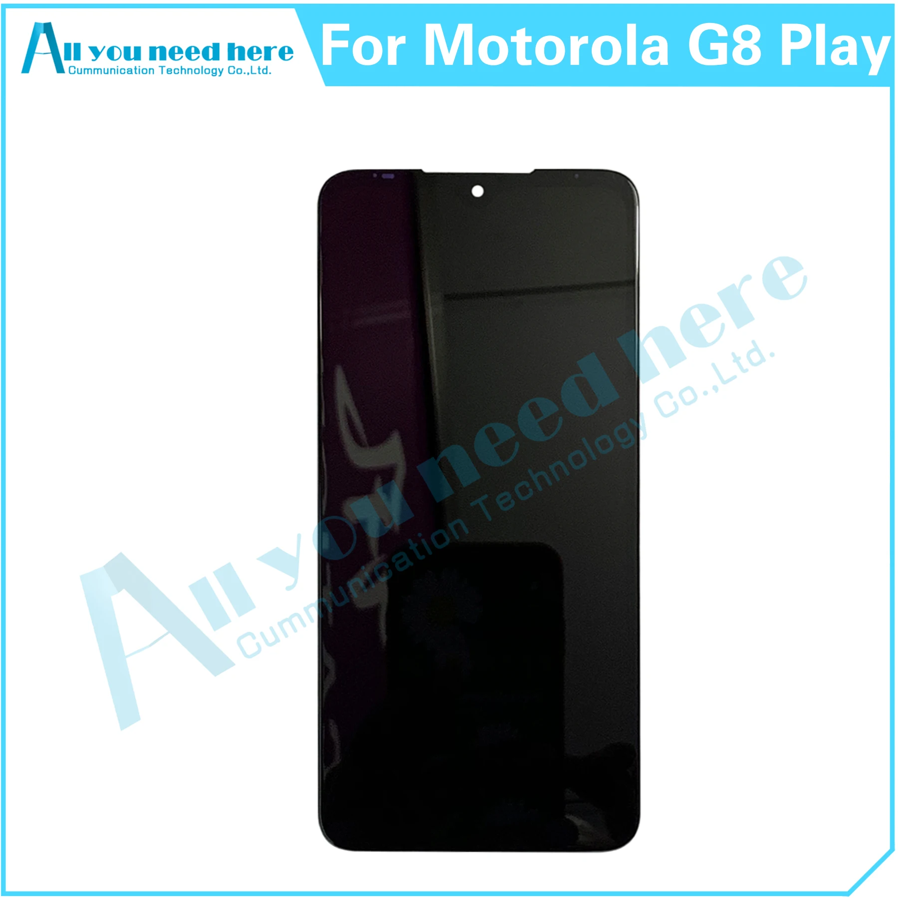 LCD Display Touch Screen Digitizer Assembly Repair Parts Replacement for Motorola Moto G8 Play XT2015 XT2015-2 G8Play With Frame