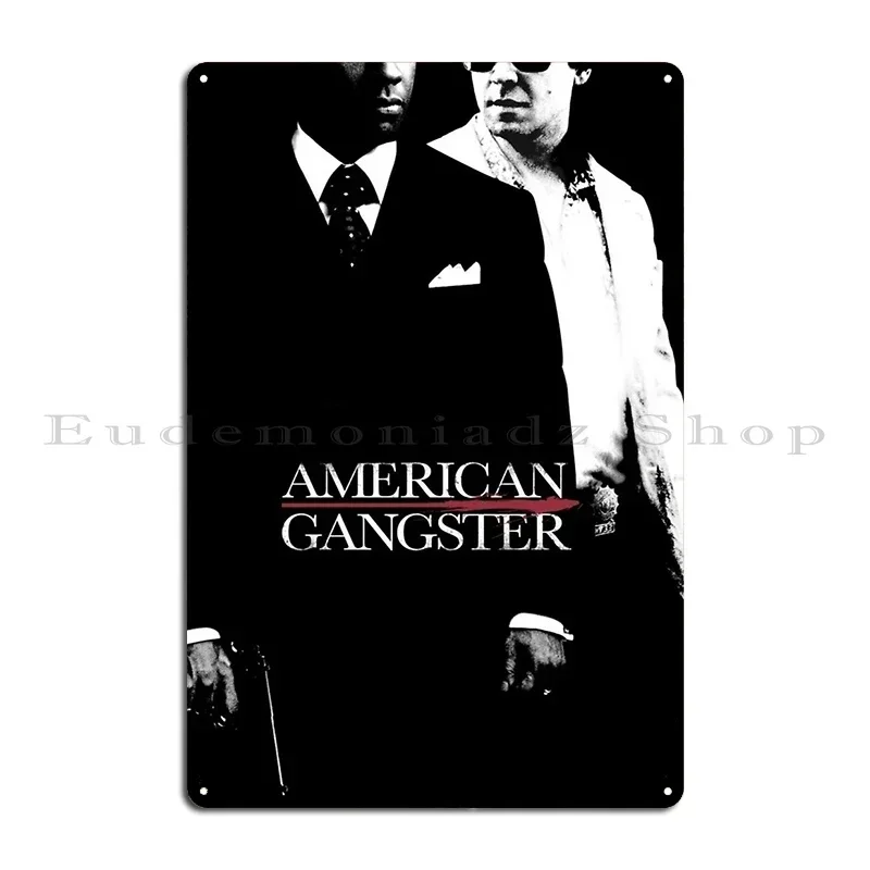 American Gangster Metal Sign Poster Printing Printing Cave Cave Garage Tin Sign Poster