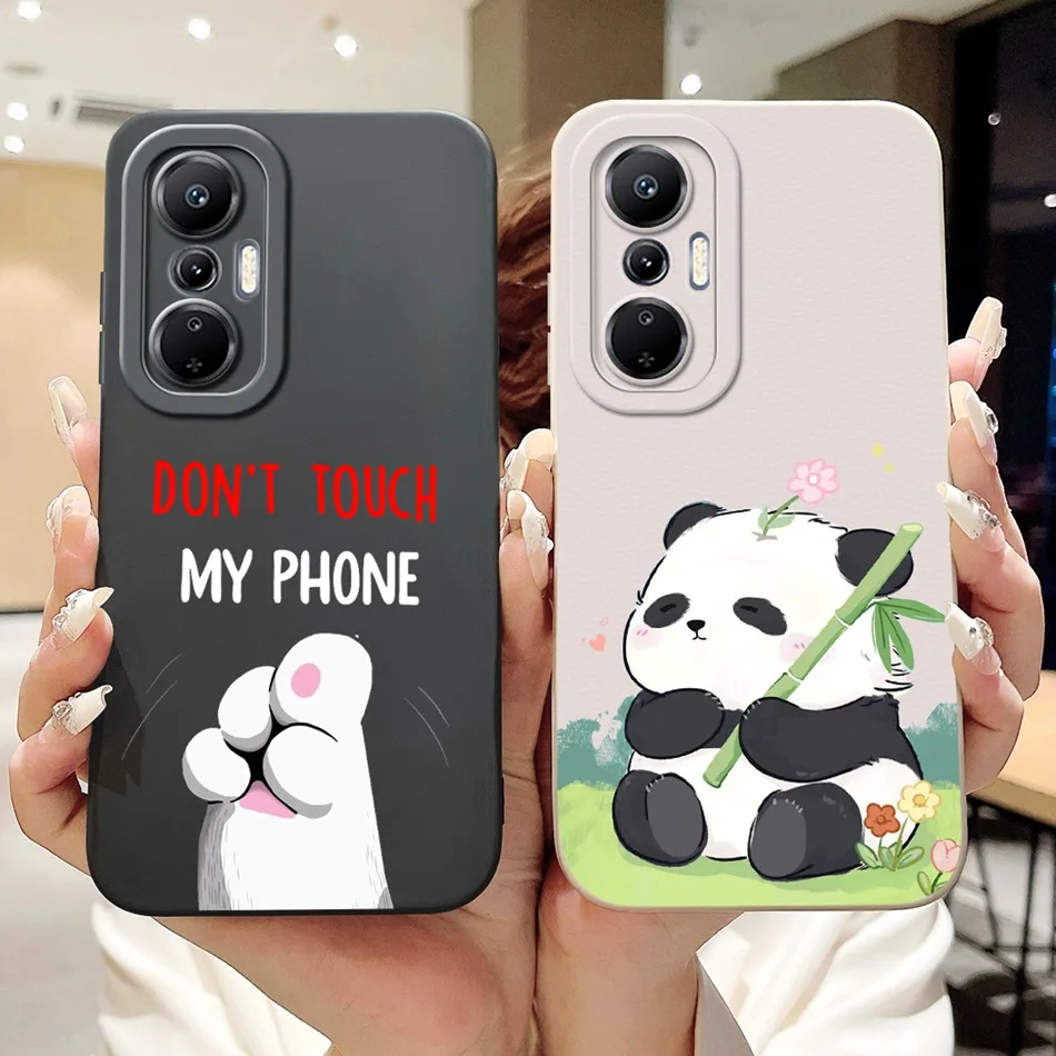 For Infinix Hot 20S Cute Panda Rabbit Cartoon Phone Case For Infinix Hot20S X6827 Soft Silicone Shockproof Cases