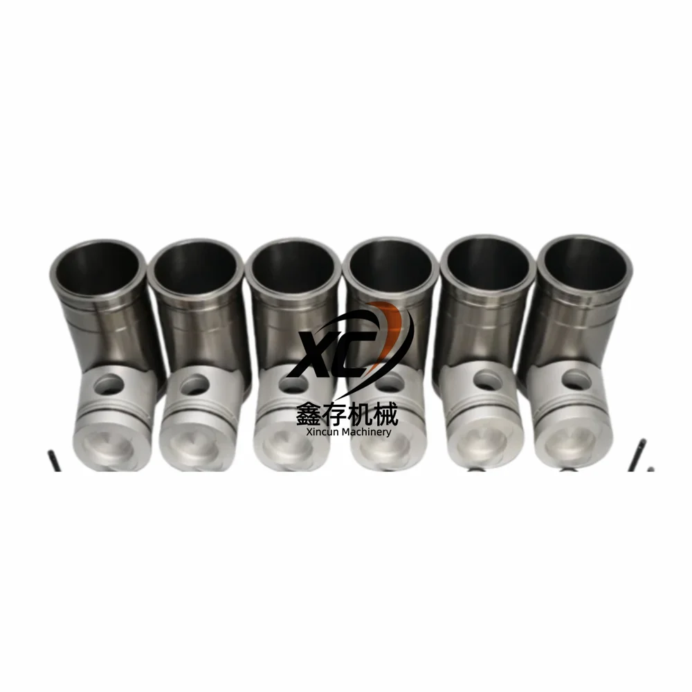 ATV&UTV6D24 6D14 High Quality Engine Piston Liner Kit Overhaul Repair Parts for Truck Diesel Engine Spare Parts Brand New 1 Year