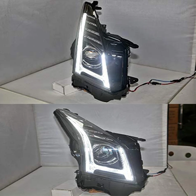 For Cadillac For ATS-L LED Headlights 2014-2015 Year Fits Original Car Halogen Bulb Version