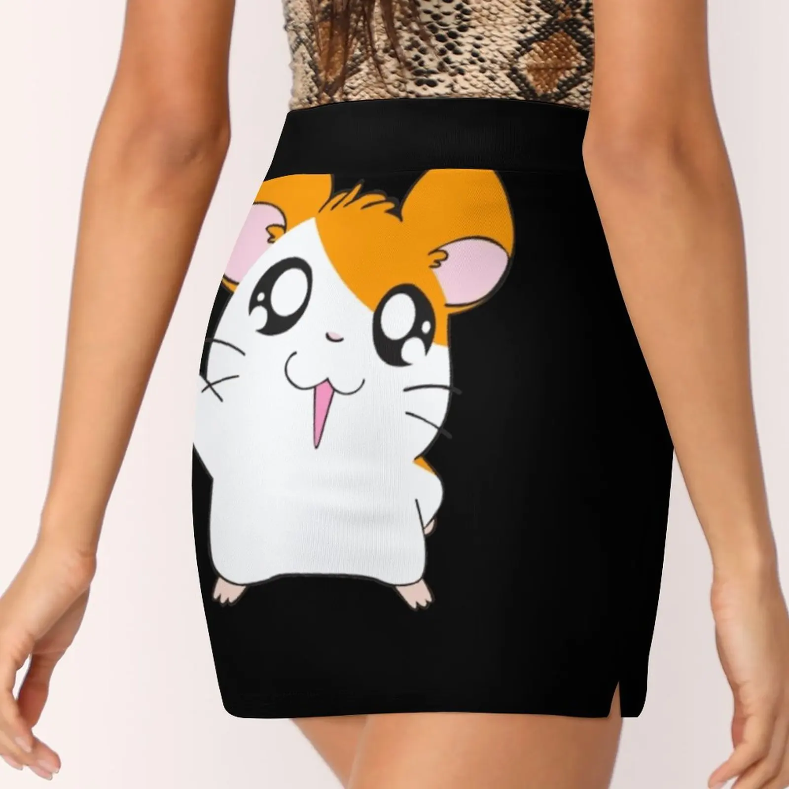 Hamtaro : Ham - Ham Games Hamster Anime Show Tv Tokyo Anime Wanita Rok Tenis Golf Badminton Pantskirt Olahraga Saku Telepon