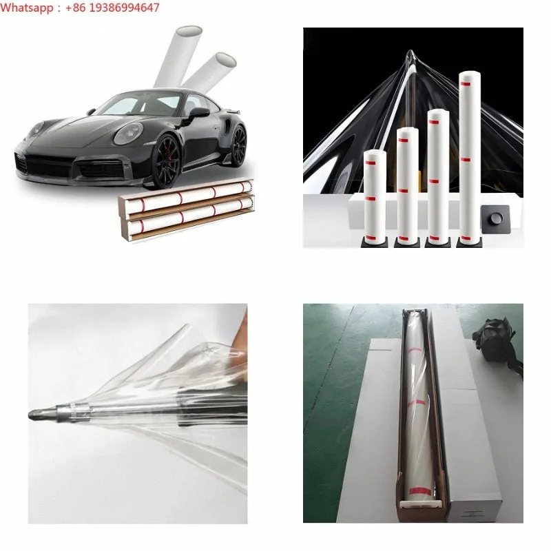 For Factory Price TPU PPF Coating Film 15M Car Wrap Self Healing Clear Resistance Car Protection Hydrogel Film Roll Letter Body