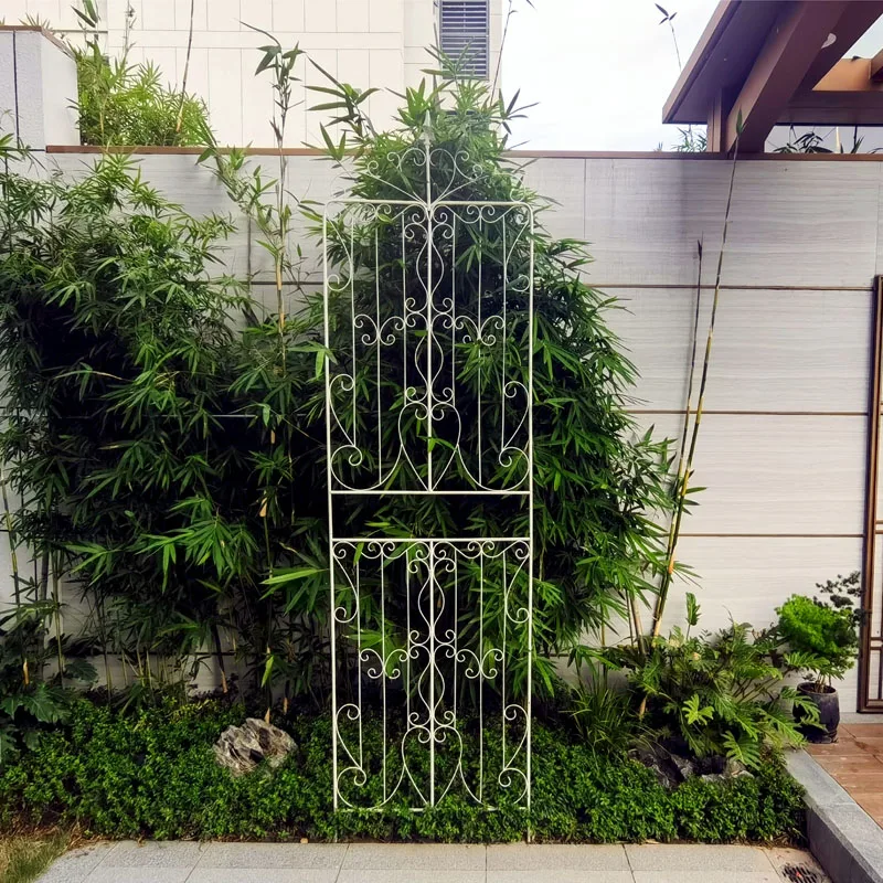 Enrejado de Metal para plantas trepadoras, enrejado de obelisco para plantas trepadoras, enrejado de jardín al aire libre