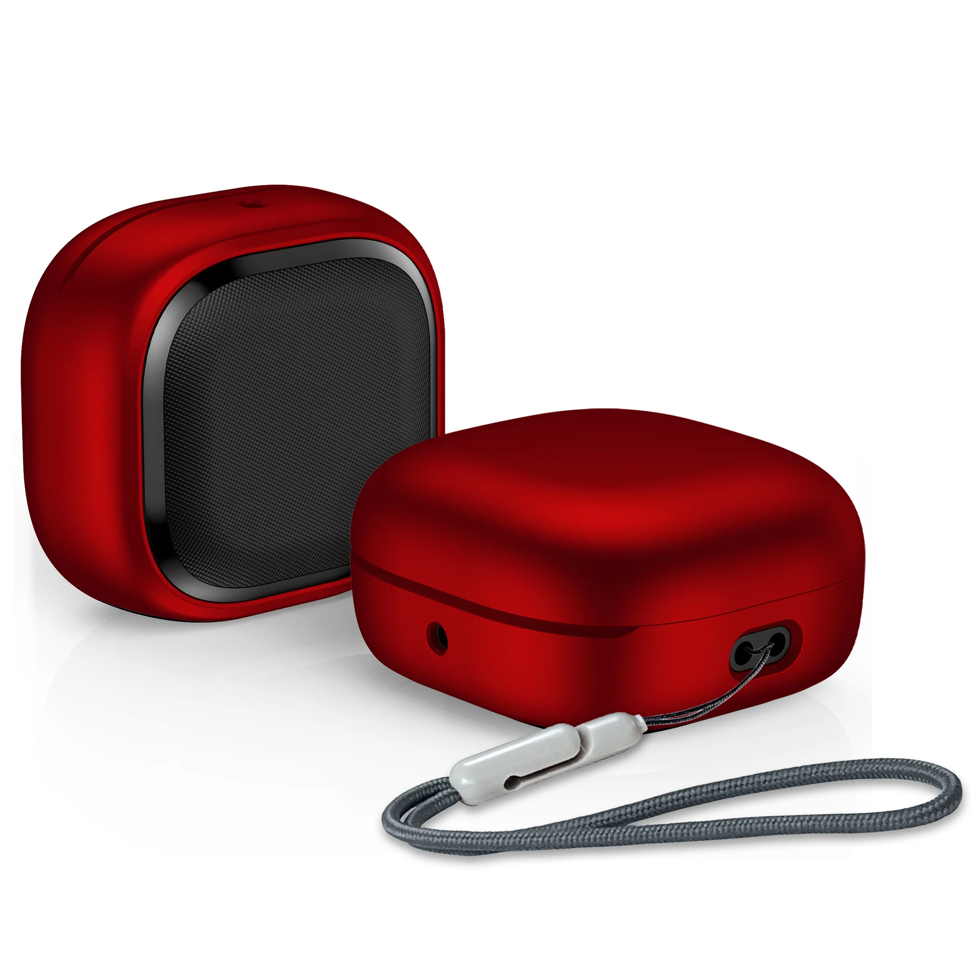 Beschermhoes voor Samsung Galaxy Buds FE, Buds2 Pro, Buds2, Buds Live, Buds Pro Case, harde hoes beschermhoes met draagkoord