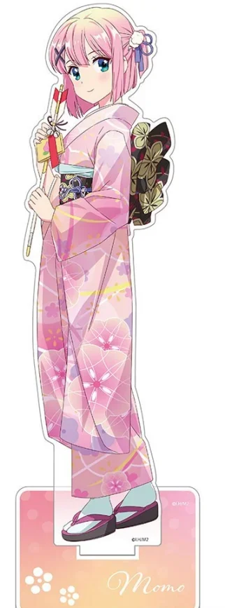 Gioco Yoshida Yuko Chiyoda Momo Acrilico Stand Doll Anime Figura Modello Piastra Giocattolo Cosplay per Regalo
