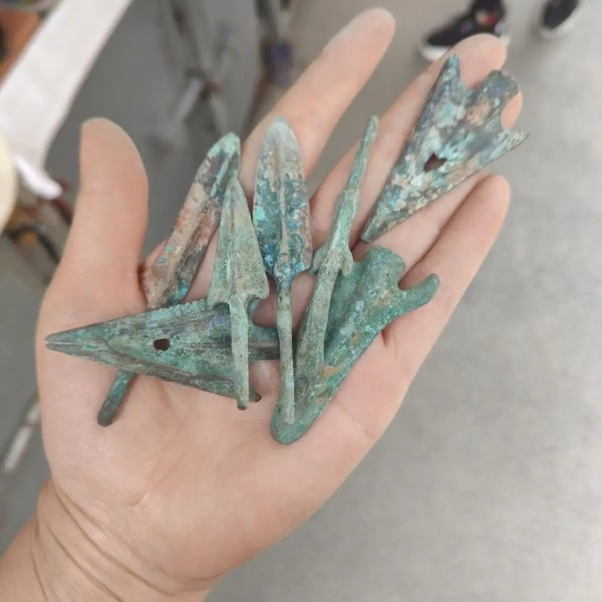 1pc Old Rare Copper Ware for Collection Home Office Ornaments Gifts Ancient Arrow Antique Collectible