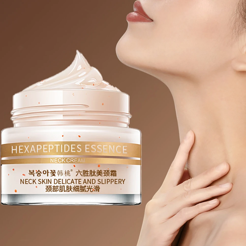 

Sodium Hyaluronate Hexapeptide Neck Cream Reduce dullness Brightening Neck Care Firming Elastic Tender Skincare Moisturizing