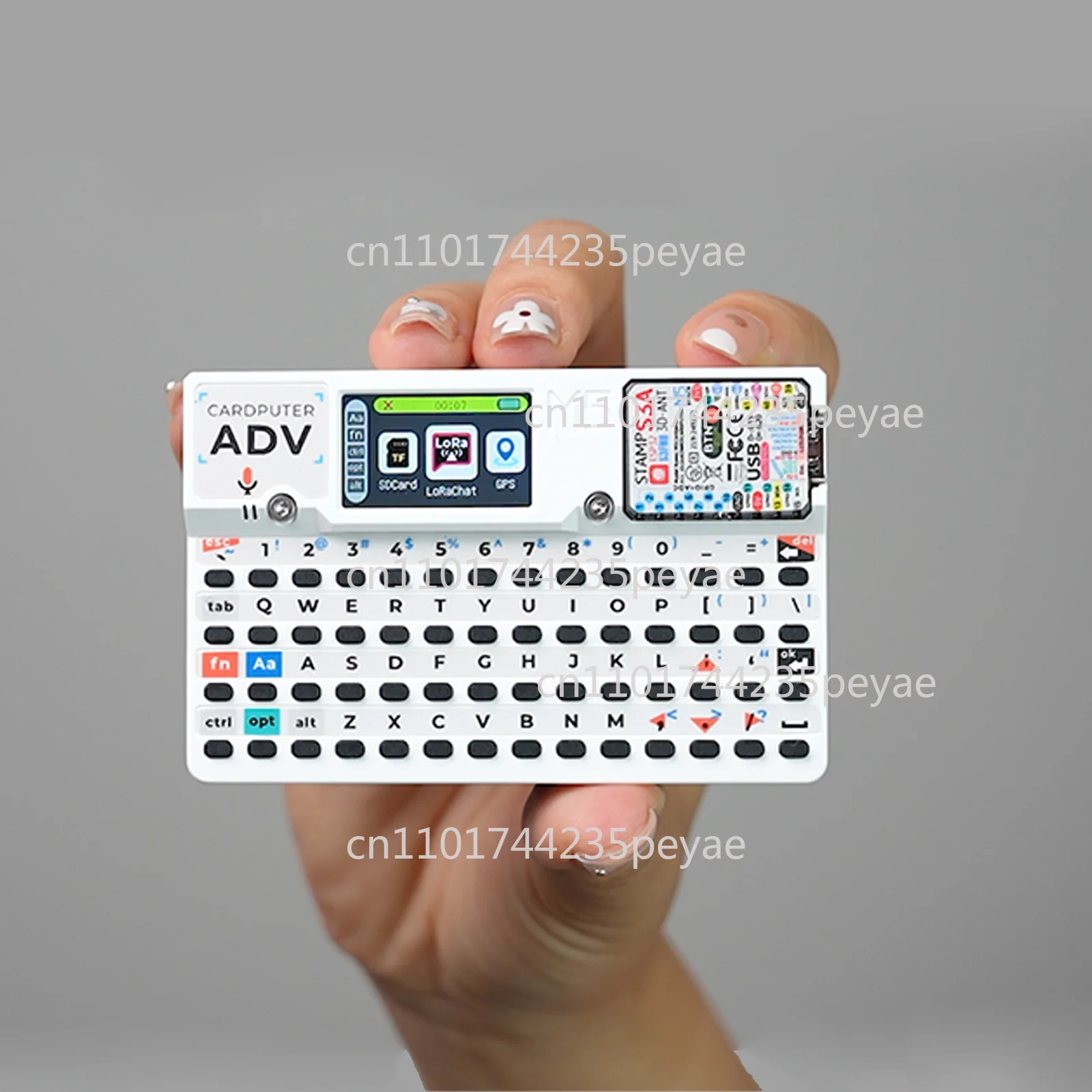M5stack Official Cardputer Adv Version ESP32 Portable Computer M5StampS3A Development Kit 1.14 Inch Screen 56 Key Keyboard Card