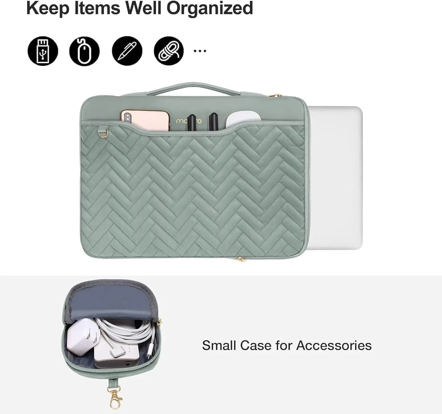 Protective Laptop Sleeve Bag for 13.3-16 Inch MacBook Air pro HP Dell Acer Asus Notebook Carrying Case Handbag for Men Women