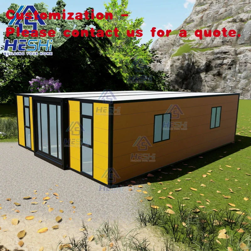 

Изготовленный на заказ.Новый дизайн. Сборный роскошный контейнер. Расширяемый дом. Сборный складной домашний контейнер для двух спален.