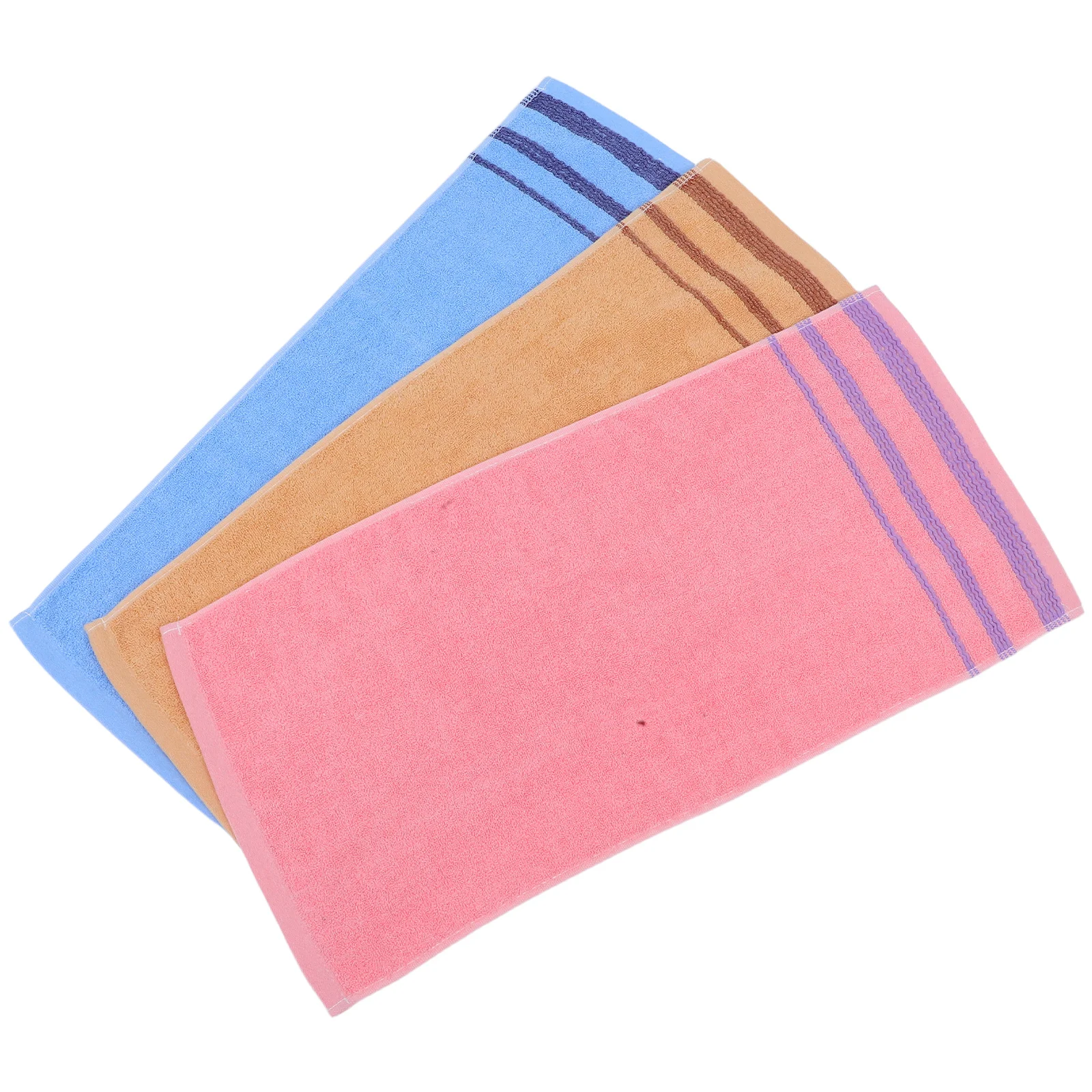 3 szt. bawełnianych ręczników żakardowych, miękkie, chłonne, ultracienkie ręczniki do rąk, do twarzy, do kuchni, łazienki, na siłownię, myjki do twarzy