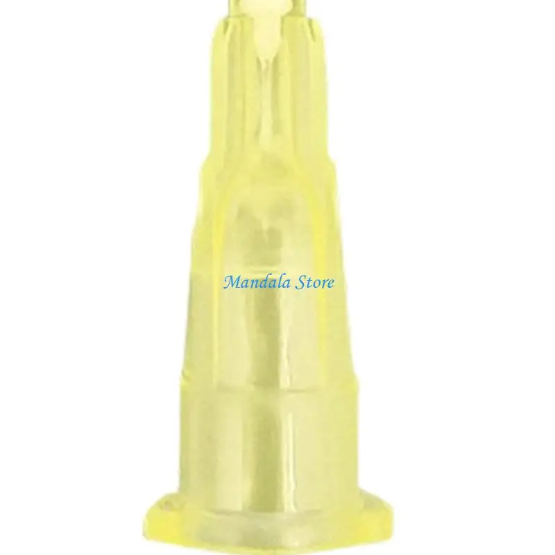 U2JC 50Pcs Industrial Dispensing Needle Tips For Applicator Reusable Multipurpose Epoxy Metal Filler Needle Bluntly Tip