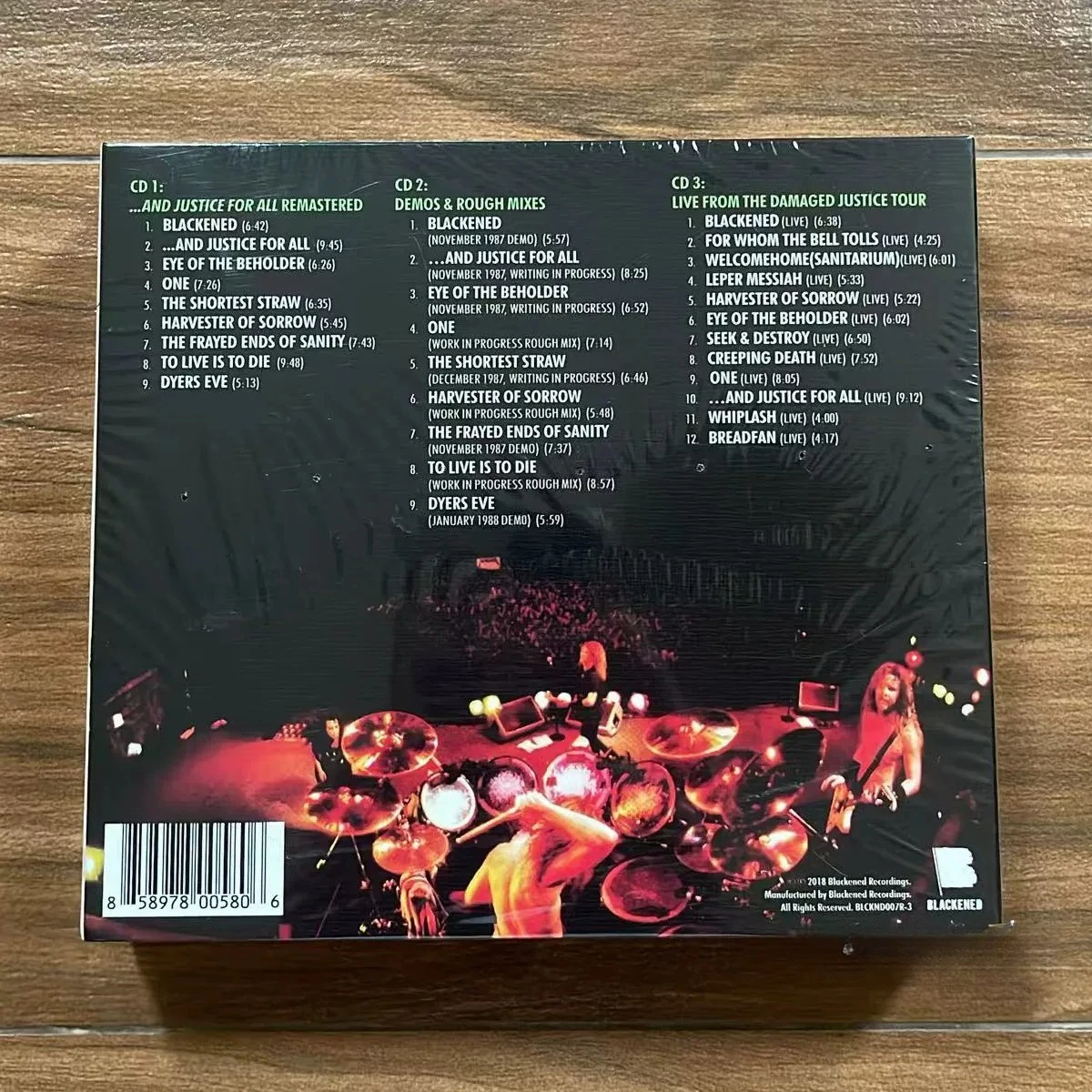 3CD Deluxe Thrash Metal Album Remastered Demos Rough Mixes Live Tracks Collection