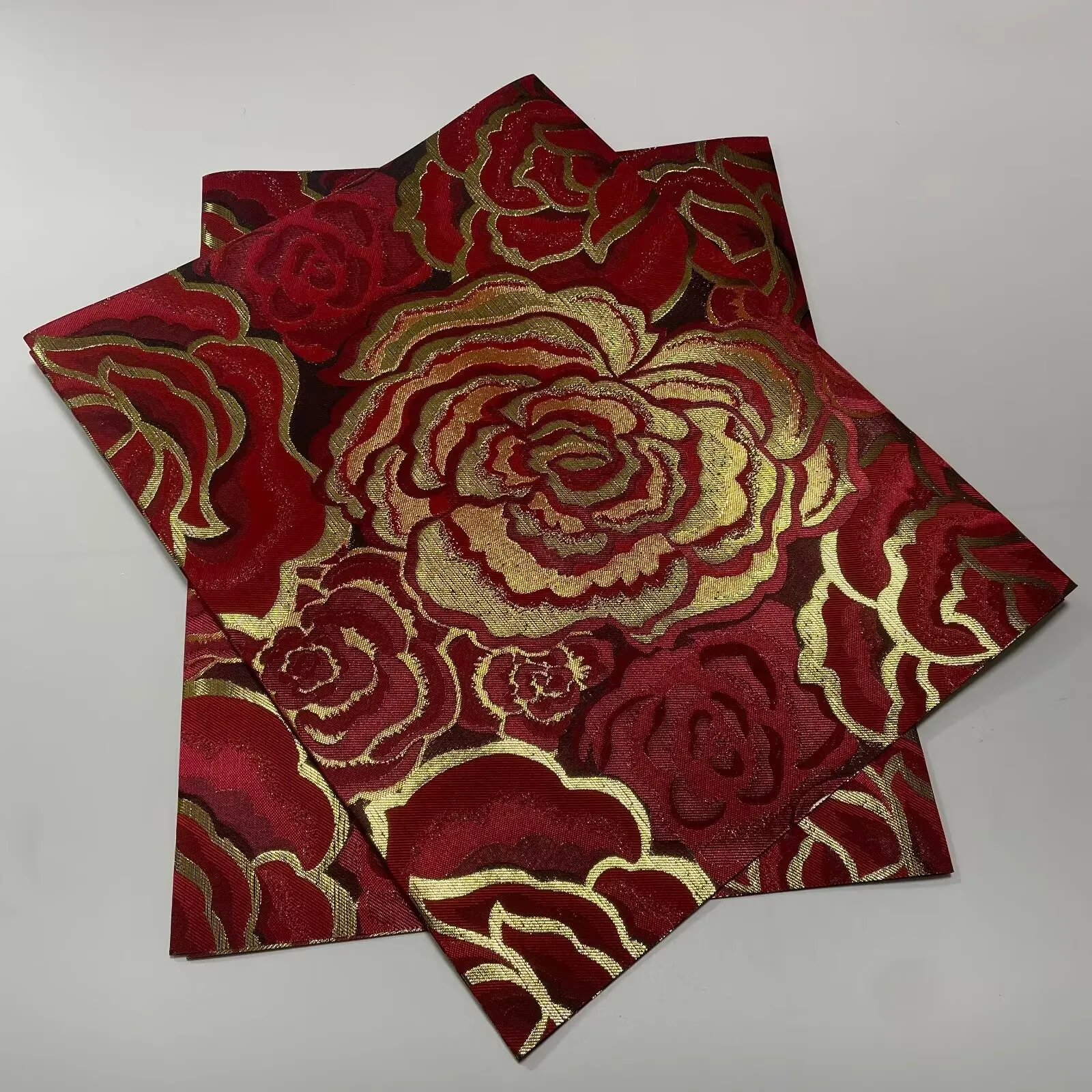 Nigerian Big flower Sego HeadTie Wraps High Quality Gele Ipele African Turban 2 Pieces Pack Latest Style Material Asoebi