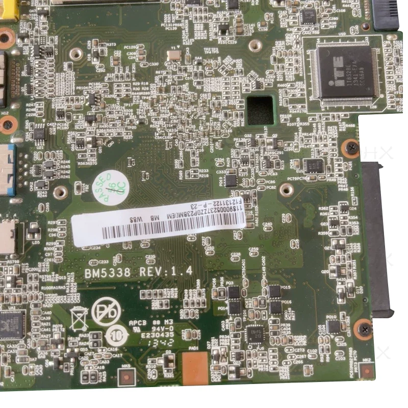 For Lenovo Flex10 W8.1S N2815 2G Laptop Motherboard BM5338 REV1.6 90006379 Mainboard 100% Tested Fully work be Fast shipping DH
