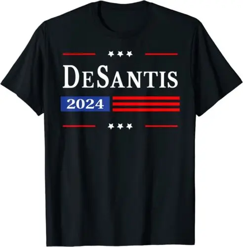  Ron Desantis 2024 For President American Flag Vintage T-Shirt