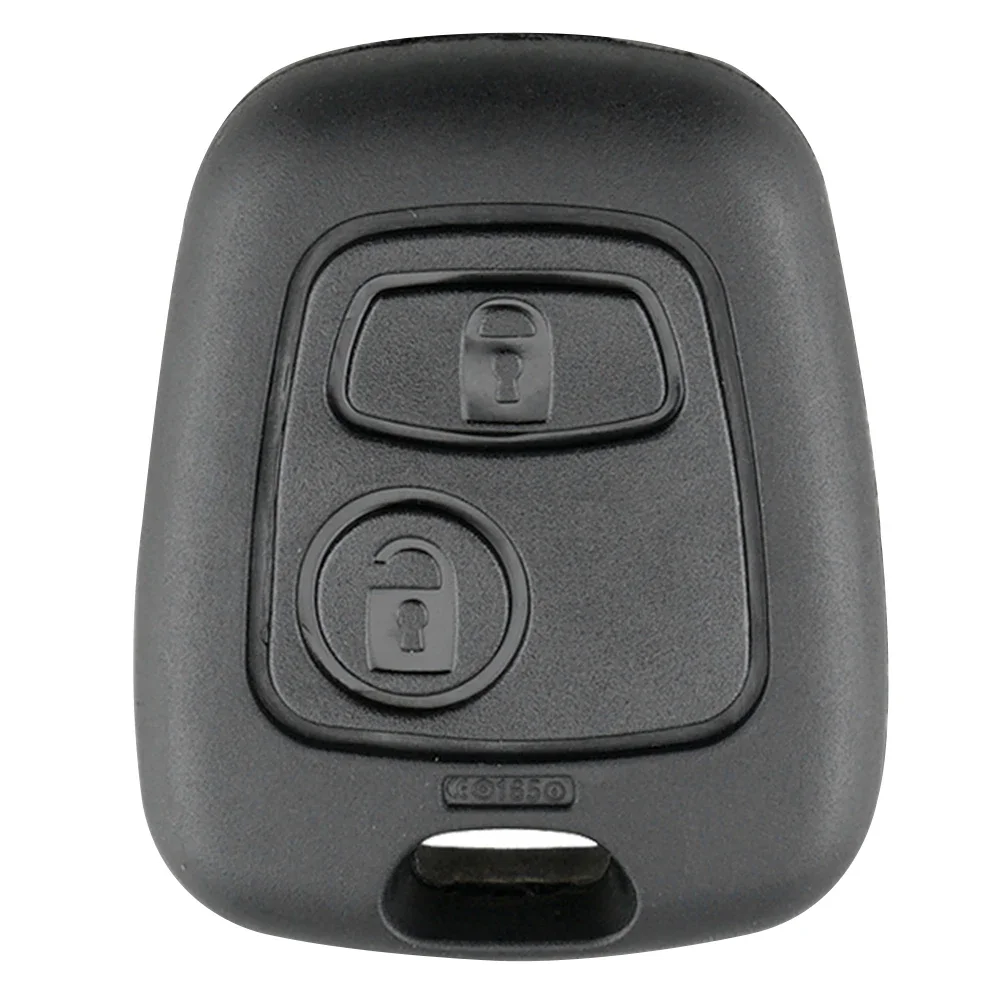 

2 Button Replacement Remote Control Blank Car Key Shell Fob Case Key Box For Citroen C1 C4 For Peugeot 107 307 407 206 306 406