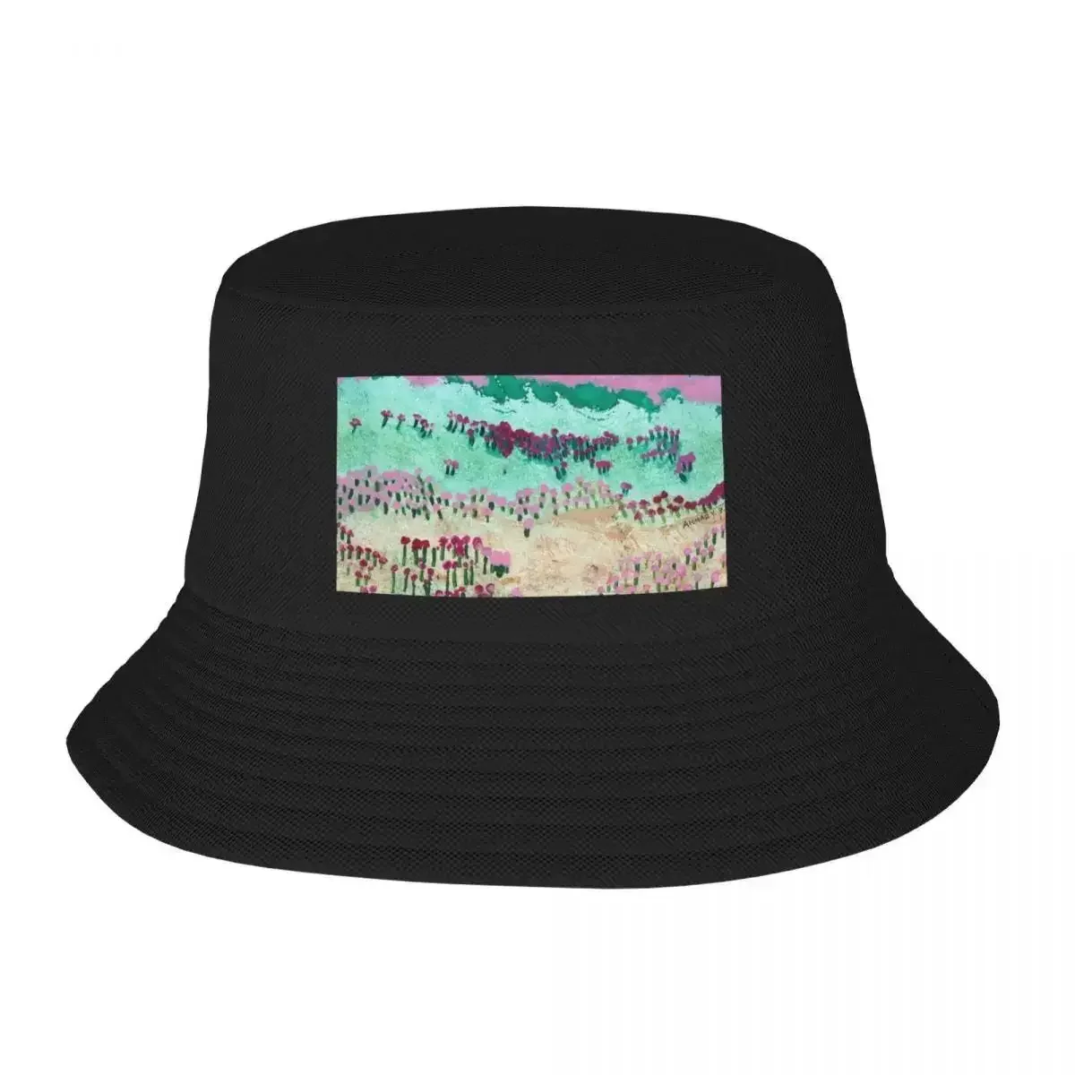 amor-abundante-flor-rosa-arte-balde-chapeu-derby-chapeu-de-luxo-caminhadas-praia-passeio-feminino-masculino