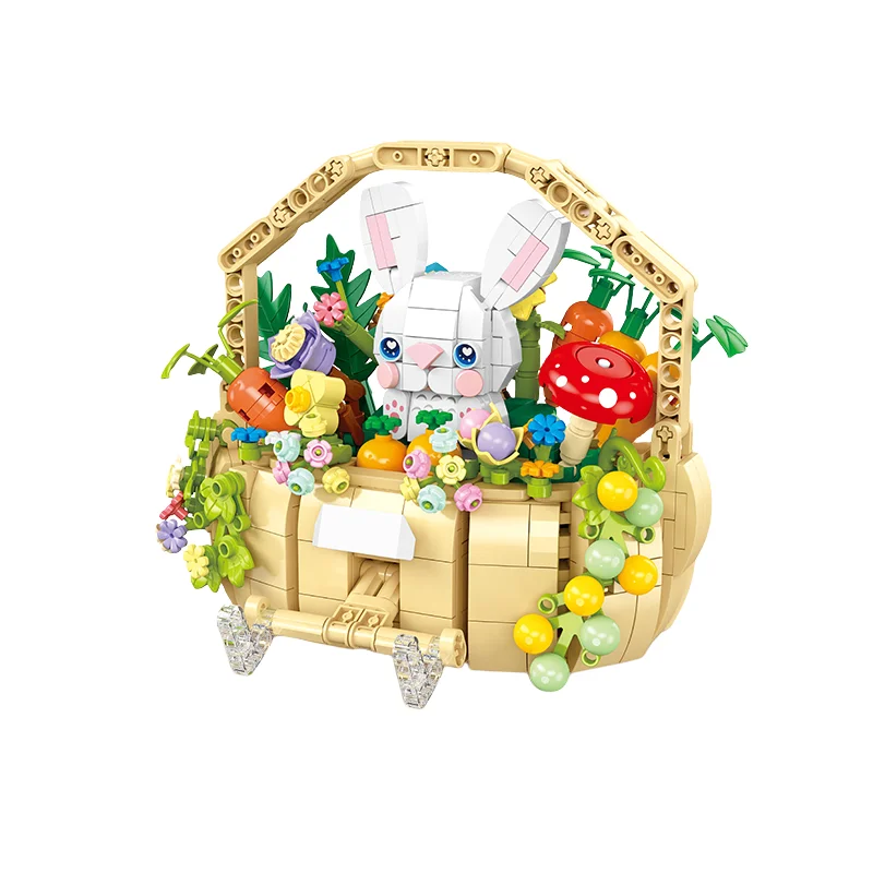 

KNEW BUILT милая фигурка животного, строительные блоки, игрушки-изысканное украшение, образовательная сборка, креативная подставка для телефона, праздничные подарки