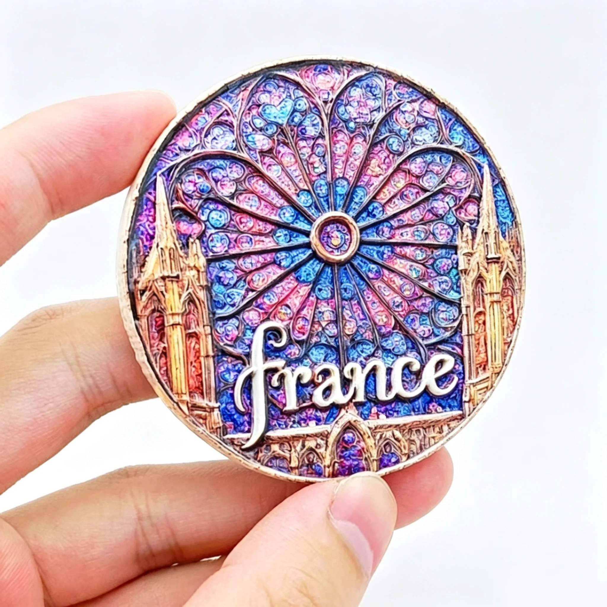 Europe  France Paris Strasbourg Provence  Etc 3D Fridge Magnets Tourism Souvenir Refrigerator Magnets Sticker