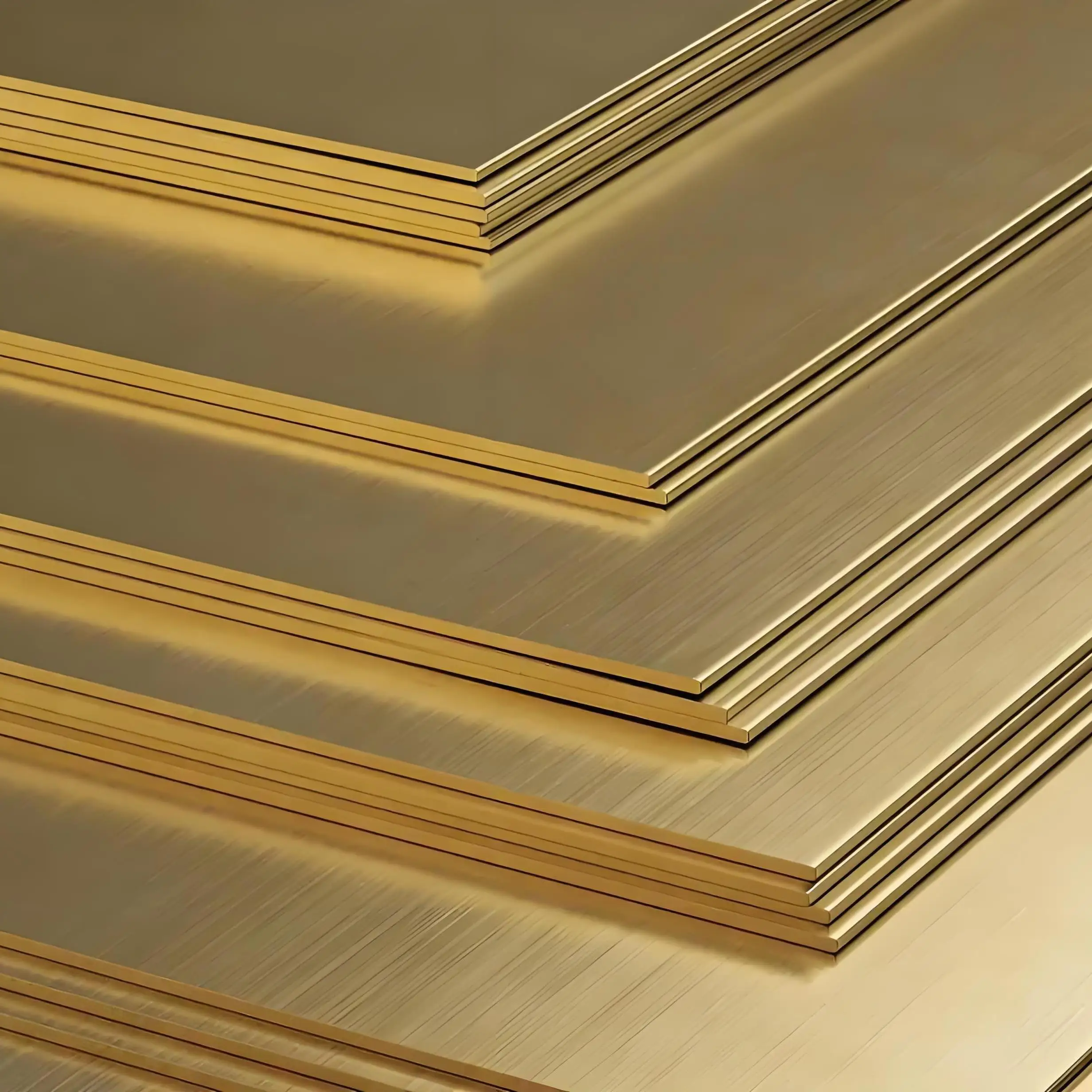 H62 Brass Plate Copper Foil Strip Rod for DIY Laser Cutting Custom Thickness 0.5-2mm