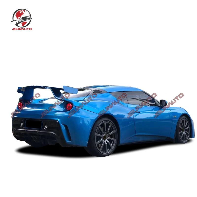 High Quality Front Bumper For Lotus Evora GTE Style Rear Bumper Side Skirts Spoiler Carbon Fiber Body Kit For Evora S 400 410