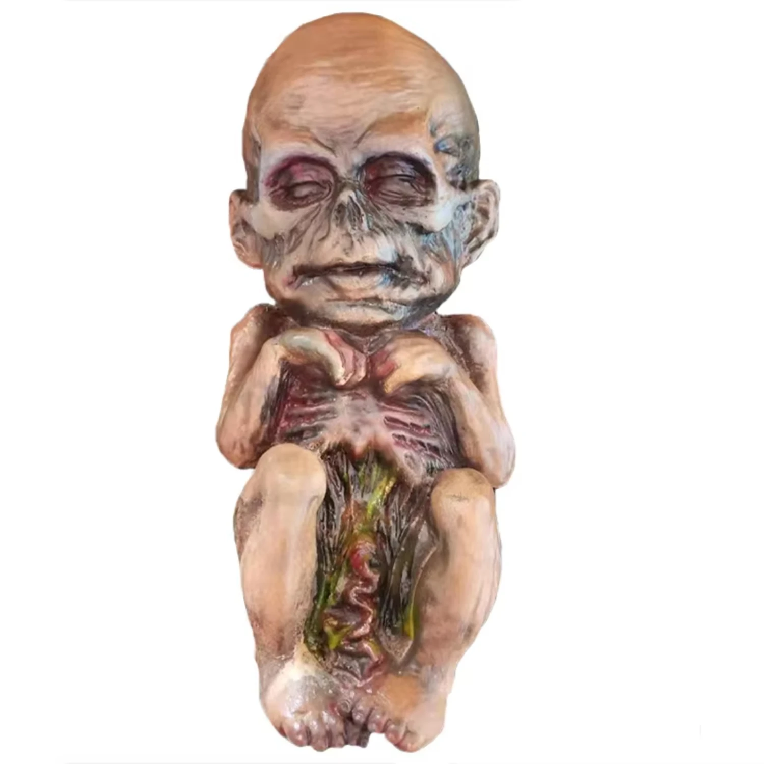 

Halloween Haunted Doll Scary Ghost Baby Creepy Zombie Baby Props For Haunted House Decorations