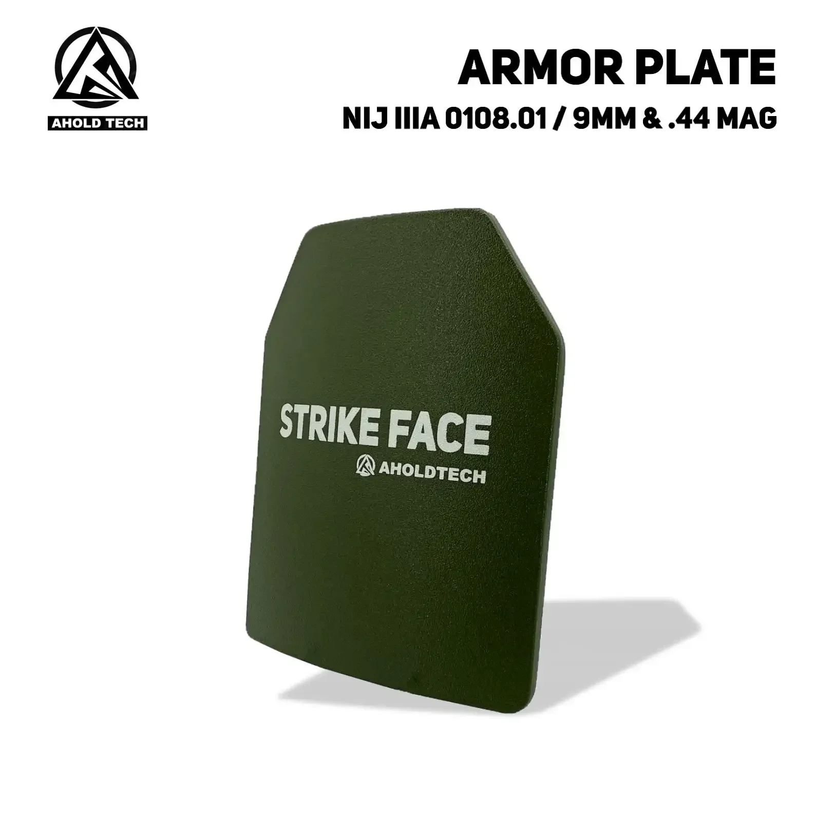 Aholdtech PH03-LE NIJ IIIA 3A Harde pantserplaat Ballistisch vest Kogelvrije rugzak Ballistisch bord Grote platen 11x14